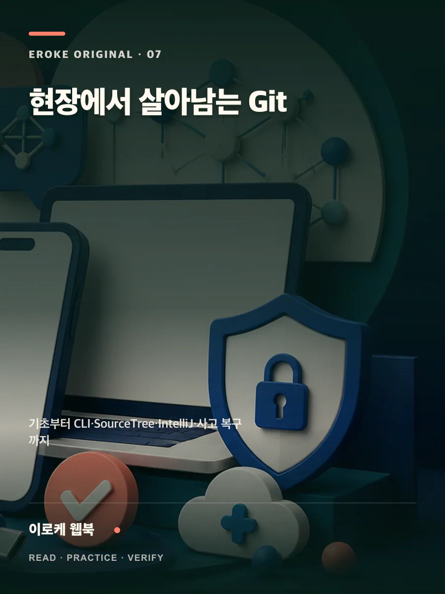 현장에서 살아남는 Git 웹북 표지